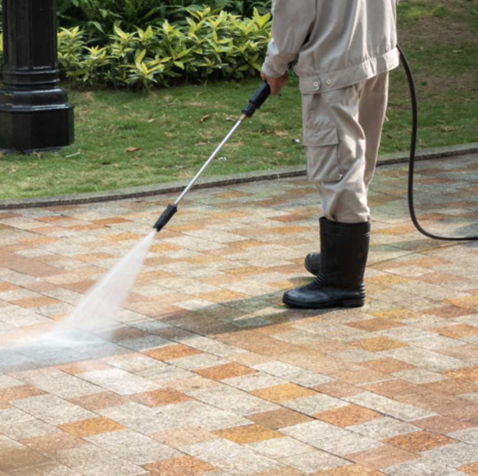 Expert Concrete Cleaning by Power Wash Deluxe