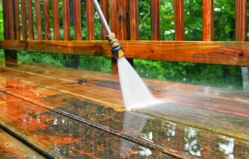 Expert deck Cleaning by Power Wash Deluxe