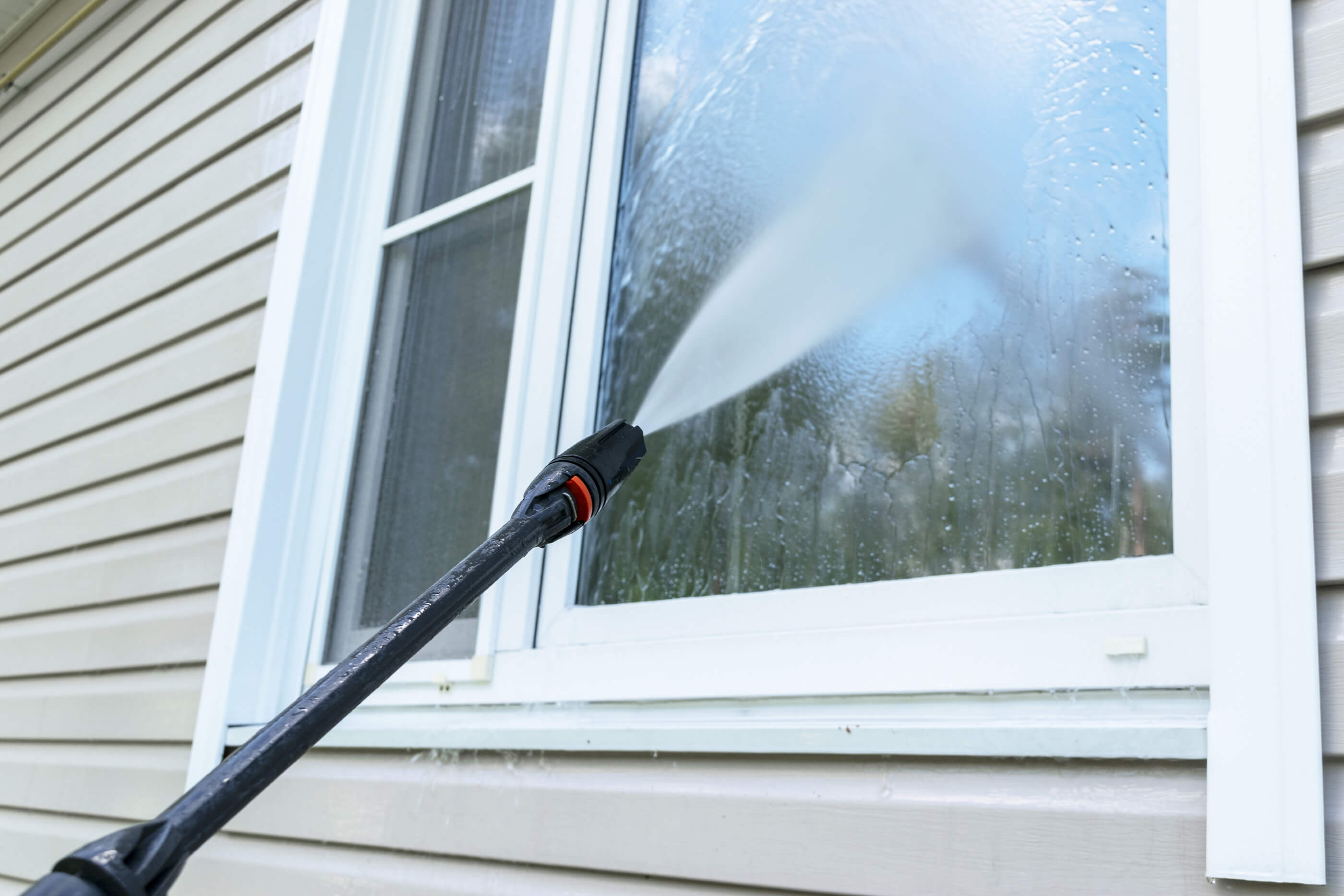 Expert window cleaning services by Power Wash Deluxe in Austin Texas
